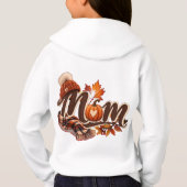 Gezellige Herfst Moeder & Dochter Herfst Liefde (Achterkant)