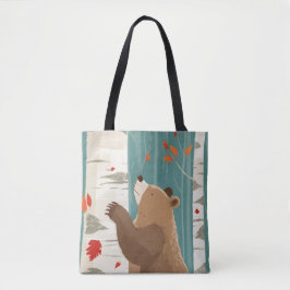 Gezellige Herfst Momenten met een Woodland Beer Tote Bag