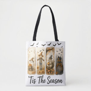 Gezellige herfst oogst Halloween ’Tis het seizoen Tote Bag