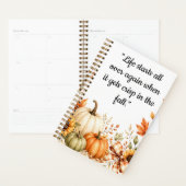 Gezellige Herfst Pompoen Planner (Display)