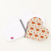 Gezellige herfst taart en jam patroon notitieboek (Binnen)