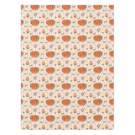 Gezellige herfst taart en jam patroon tafelkleed