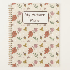 Gezellige Herfst Vibe Dagelijkse Planner