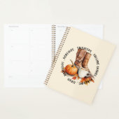 Gezellige Herfst Vibes - Laarzen, pompoenkruid, vr Planner (Display)