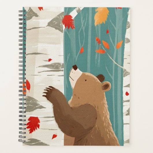 Gezellige Herfst Woodland Beer Planner (Voorkant)