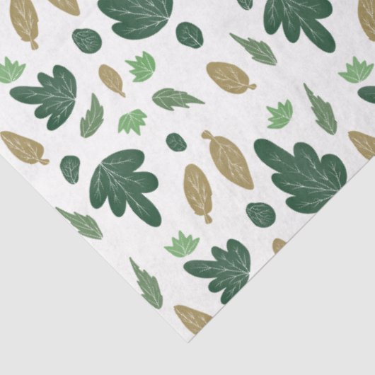 Gezellige herfstbladeren tissuepapier (Detail)