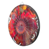 Gezellige herfstcharme - Herfst Decor & Gifts Dartbord (Voorkant Rechts)