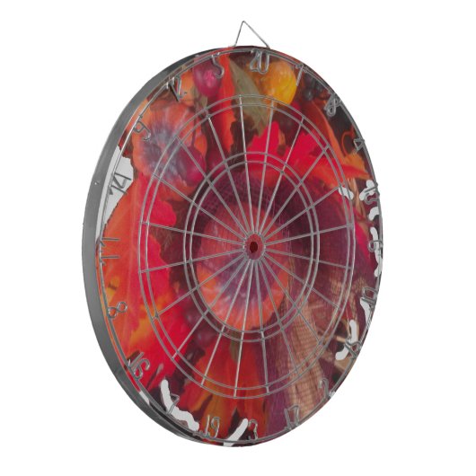 Gezellige herfstcharme - Herfst Decor & Gifts Dartbord (Voorkant Links)