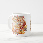 Gezellige herfstdagen Mok (Voorkant links)