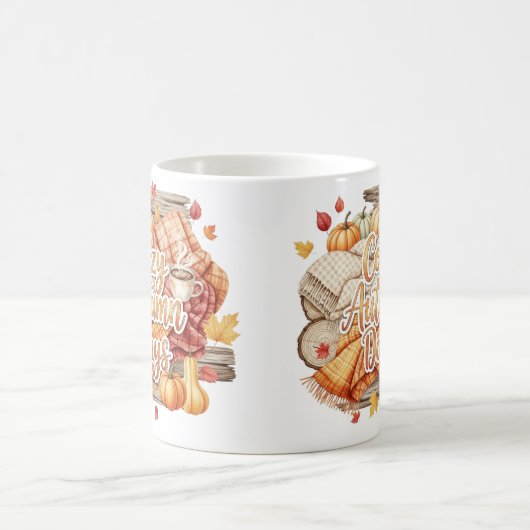 Gezellige herfstdagen Mok (Center)