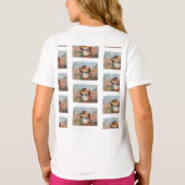 Gezellige herfstpaddenstoel Waterverf - Forest Flo T-shirt (Achterkant)