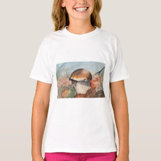 Gezellige herfstpaddenstoel Waterverf - Forest Flo T-shirt