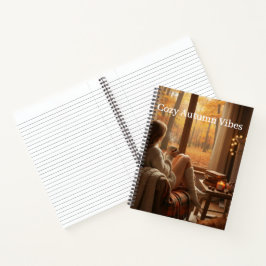 Gezellige herfststemming | Gepersonaliseerde herfs Notitieboek