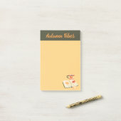 Gezellige herfststemming Post-it-notities Post-it® Notes (Op bureau)
