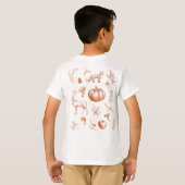 Gezellige herfststemming t-shirt (Achterkant volledig)