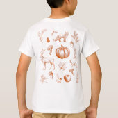 Gezellige herfststemming t-shirt (Achterkant)