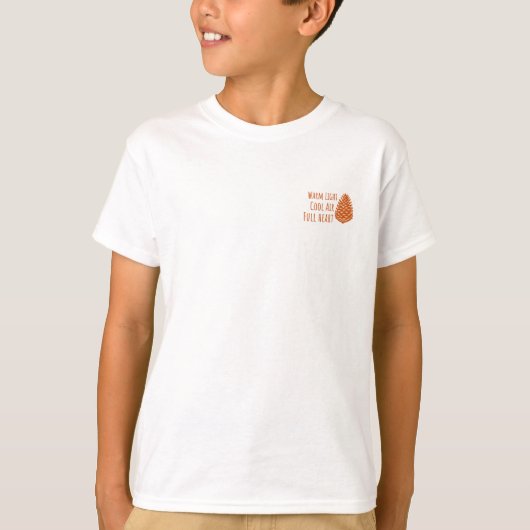 Gezellige herfststemming t-shirt (Voorkant)