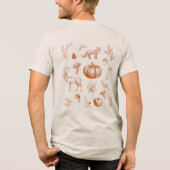 Gezellige herfststemming Tri-Blend shirt (Achterkant)