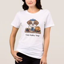 Gezellige Hobby Tijd Hond en Kat Brei Kunst