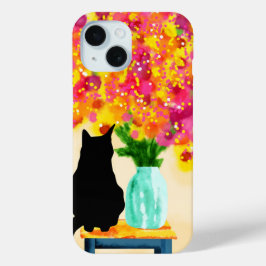 Gezellige hoek charme iPhone 15 case