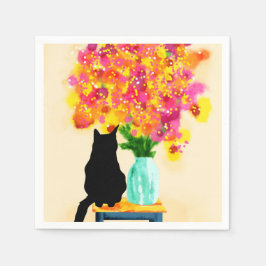 Gezellige hoek charme servet