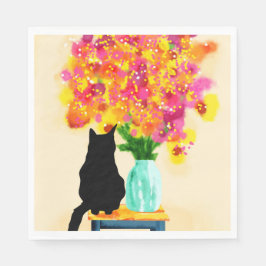 Gezellige hoek charme servet