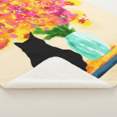 Gezellige hoek charme sherpa deken (3/4)