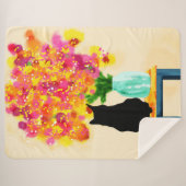 Gezellige hoek charme sherpa deken (Voorkant (horizontaal))