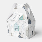 Gezellige Home Kerst Blauwgroen ID985 Bedankdoosjes (Achterkant)