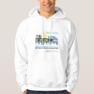 Gezellige Hoodie met 100 Jaar Celebration Graphic