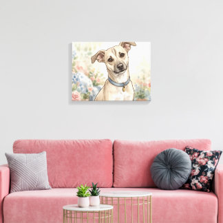 Gezellige Huisdierliefhebber Design LinaPawStudio Canvas Afdruk