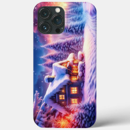 Gezellige hut bij Winter Wonderland telefoonhoesje Case-Mate iPhone Case