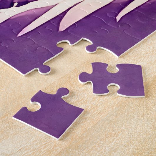 Gezellige hut in de bergen legpuzzel (Zijkant)