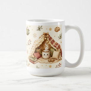 Gezellige Hygge Deken Fort Heet Cacao Mok