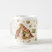 Gezellige Hygge Heet Chocolade Dekfort Winter Mok (Voorkant links)