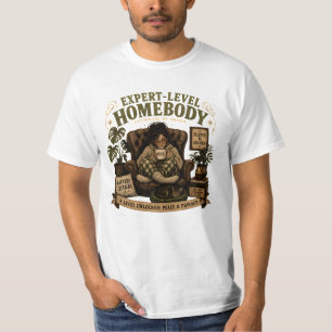 Gezellige introvert levensstijl t-shirt
