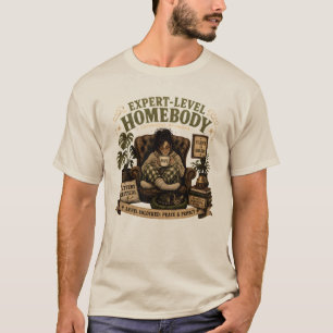 Gezellige introvert levensstijl t-shirt