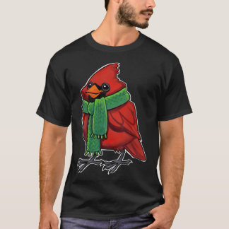 gezellige kardinaal t-shirt