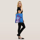Gezellige kat geschilderd Kat Schattigee katachtig Tote Bag (Op model)