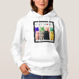 Gezellige kat Stijl Hoodie