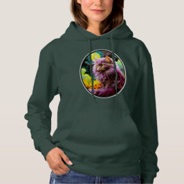 Gezellige kat Stijl met Hoodie