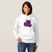 Gezellige kat Stijl met Hoodie (Voorkant volledig)