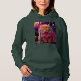 Gezellige kat Stijl met Hoodie