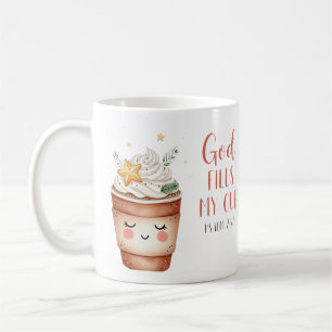 Gezellige Kawaii Christmas Coffee Mok