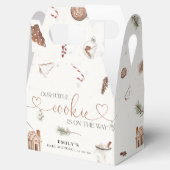 Gezellige kerst Baby shower gunstbox Bedankdoosjes (Geopend)