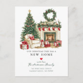 Gezellige kerst bewegende aankondiging (Voorkant)