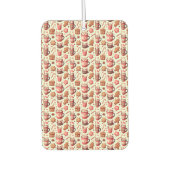 Gezellige Kerst Cacao en Gingerbread Patroon Luchtverfrisser (Voorkant)