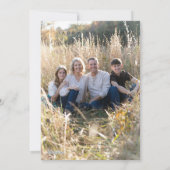 Gezellige kerst Corgi Feestdagenkaart (Achterkant)