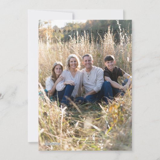 Gezellige kerst Corgi Feestdagenkaart (Achterkant)