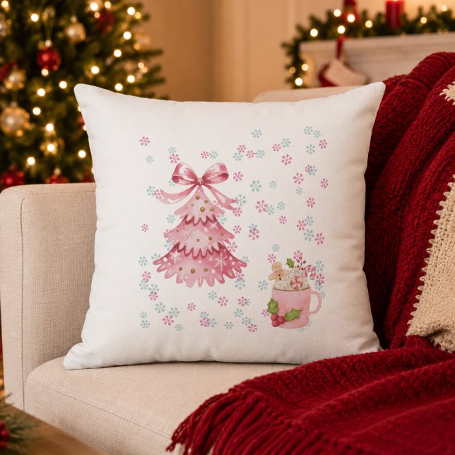 Gezellige Kerst Decoratie Kussensloop Kussen (Creator heeft geüpload)